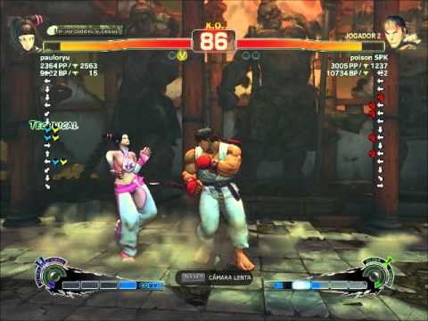 SSF4AE - pauloryu (Juri) vs poison SPK (Ryu)