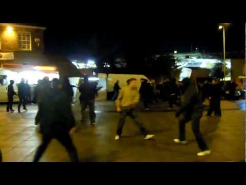 Wolverhampton Wanderers - Birmingham City's Zulus,  18.01.12, (Hool-Fight, Wolves - Zulus)