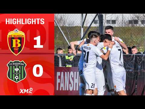 FK VARDAR 1-0 KF BASHKIMI - HIGHLIGHTS & RED CARD INCIDENT