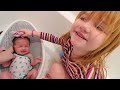 Navey’s First Bath!!  swimming inside our house! Adley is a Villain! Family & Spacestation updates!