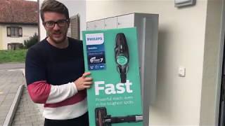 Kabelloser Staubsauger im Test - Philips SpeedPro