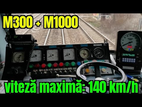 Cab view Busteni - Bucuresti Nord (Vmax 140 km/h) HQ 60fps - SECTIUNI