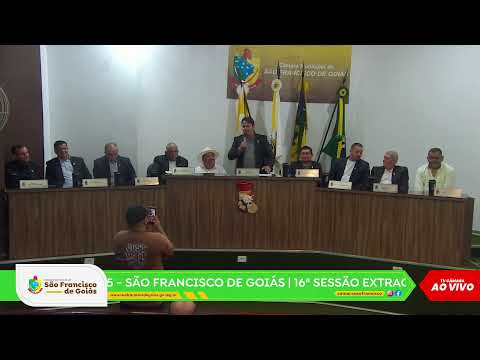 36ª SESSÃO ORDINÁRIA DE 2025 - SÃO FRANCISCO DE GOIÁS