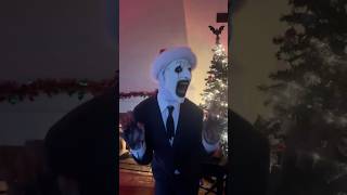 MERRY AXE-MAS PSYCHOS🤡🎄🪓🎨 #holidaymusic #iceninekills #terrifier #horrorshorts #arttheclown