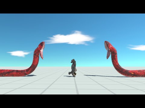 2x TITANOBOA vs EVERY UNIT - Animal Revolt Battle Simulator