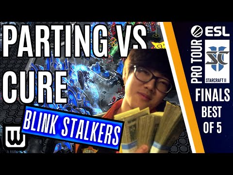 PARTING BLINKS ALL OVER CURE'S TERRAN - Starcraft 2 ESL Open Finals