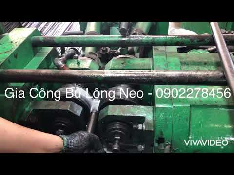 Công Đoạn Sản Xuất Bu Lông Neo - Móng