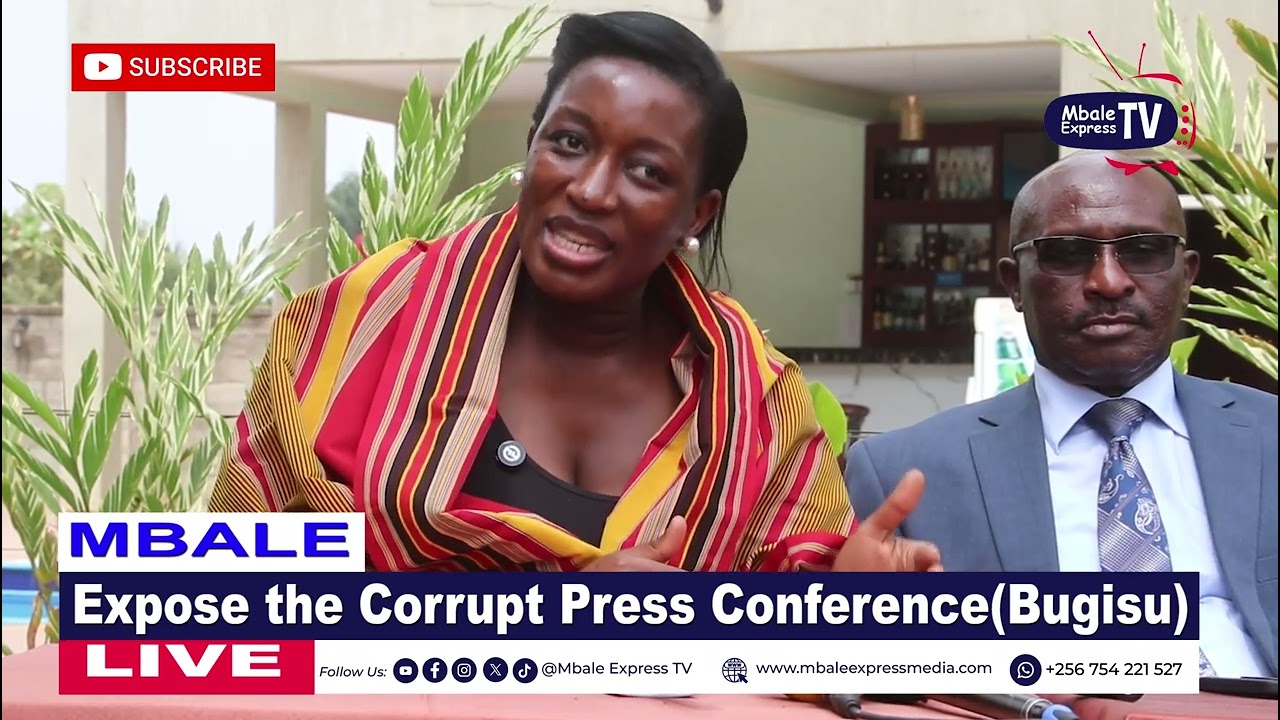 'Expose the Corrupt' Press Conference Mbale 