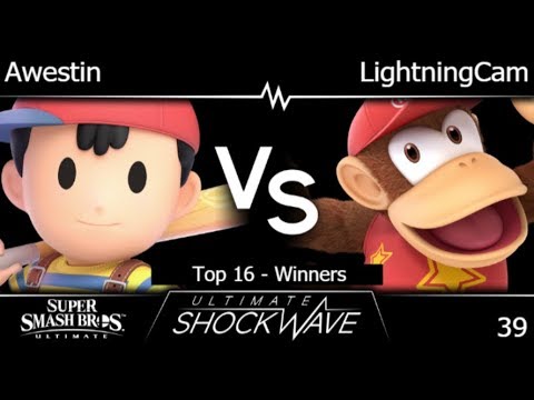 USW 39 - TLOC | Awestin (Ness) vs LightningCam (Diddy) Top 16 - Winners - SSBU