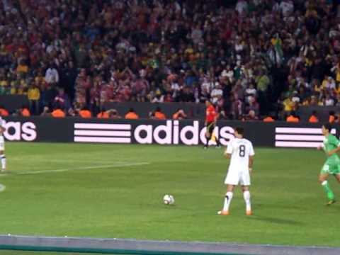 Action on the Field 2: USA v Algeria at Loftus Versfeld in Pretoria South Africa on 06.23.2010.