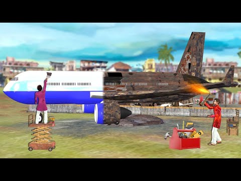 हवाई जहाज बहाली Aeroplane Restoration Funny Hindi Comedy Video