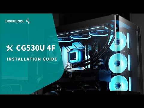 Корпус DeepCool CG530U 4F White (R-CG530U-WHAGA4-G) без БЖ