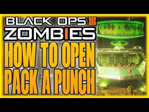 Black Ops 3 ZOMIBES - HOW TO OPEN PACK A PUNCH IN ZETSUBOU NO SHIMA, PAP TUTORIAL GUIDE COMPLETE