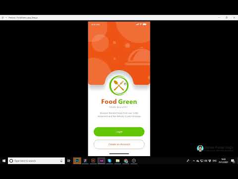 Food Delivery app design