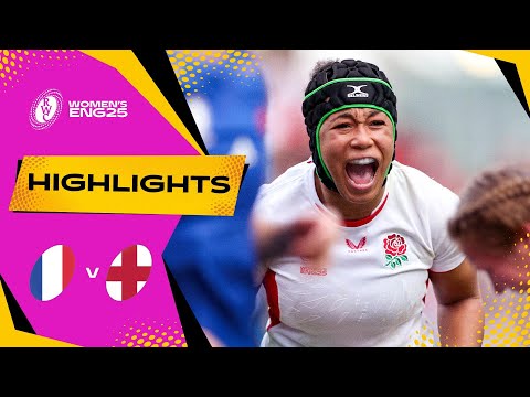 All-time classic 😍 | France v England | Rugby World Cup 2025 | Highlights
