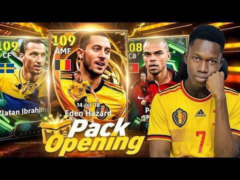 PACK OPENING 🤯 National All-Stars Big time Eden Hazard + Zlatan ibrahimovic… 🔥| eFootball 26