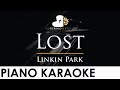 Linkin Park - Lost - Piano Karaoke Instrumental Cover with Lyrics