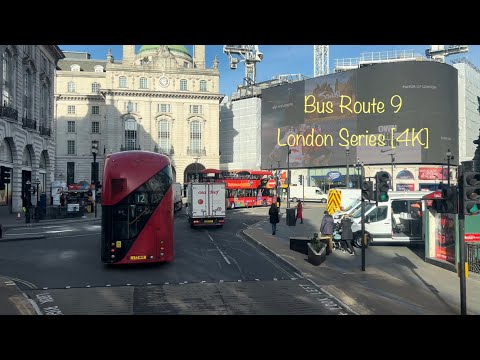 London Bus Ride – Route 9 Aldwych to Hammersmith 2022 [4K]
