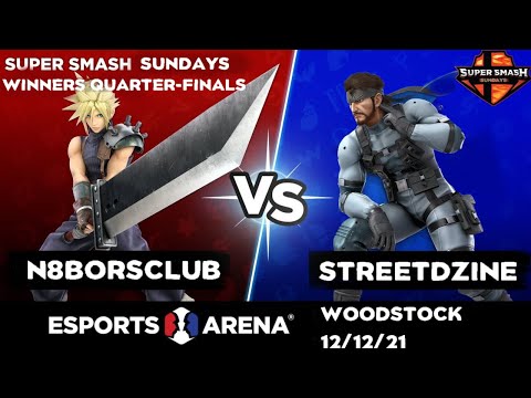 N8borsclub (Cloud) vs StreetDzine (Snake) - WOODSTOCK - ESPORTS ARENA ATL - Winners QF - SSBU