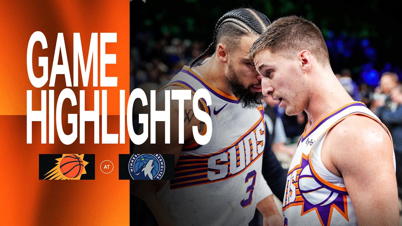 Phoenix Suns Pick Up Road Win, Take Down Minnesota Timberwolves 108-105 | 12-8-25