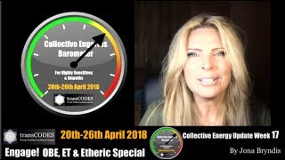 20th-26th APRIL 2018 Energy Update &amp; Energy Tips OBE, ET &amp; ETHERIC SPECIAL