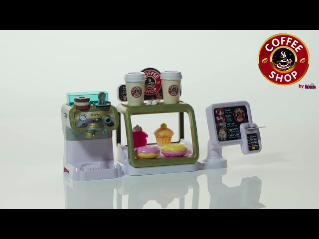 Video Teaser für Jouets Klein - Coffee Shop avec Ecran Tactile et Lecteur de Cartes (#9501)