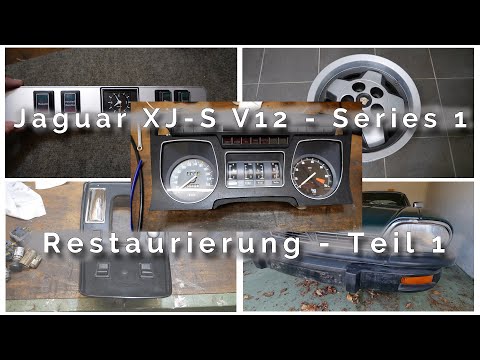 Jaguar XJ-S V12 Series 1 - Restaurierung Teil 1