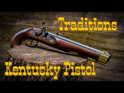The Traditions Kentucky percussion pistol in .50 caliber