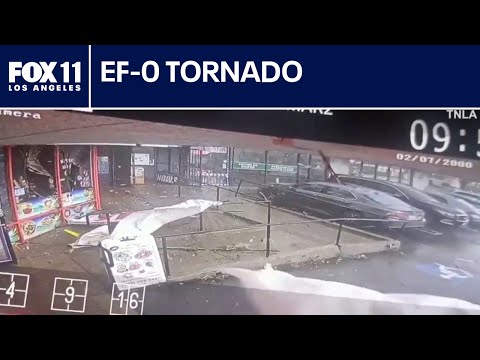 Tornado hits Boyle Heights