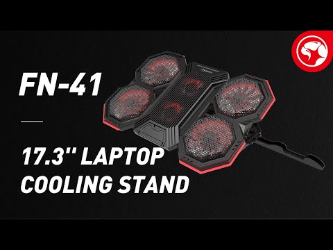Кулер для ноутбука MARVO CoolingPad FN-41 |2USB, 9-17.3"| - фото 1 - id-p2504453044