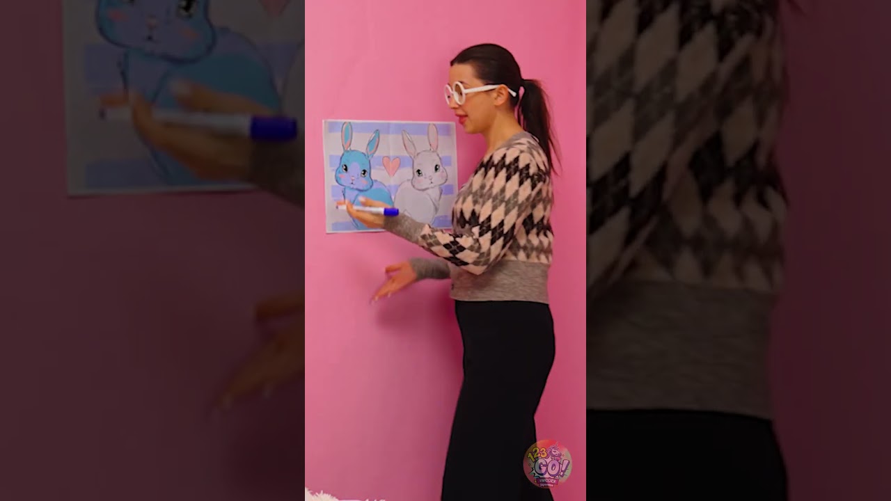 あなたはこのシンプルな線がどのようにしてかわいいものになるか信じられないでしょう！🐰 #Drawing