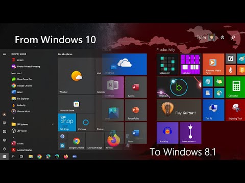 How I Downgraded An Old Computer back to Windows 8.1