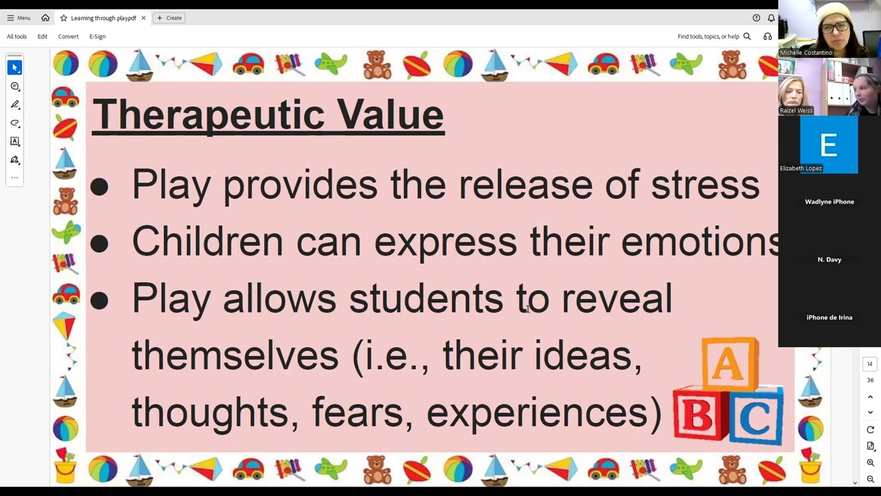 October 2025 Parent Training  Learning Through Play