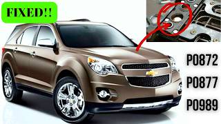 P0872 P0877 P0989 Fixed | Complete Walkthrough | 2010-2017 Equinox  Terrain V6 Hard Shift TCM Repair