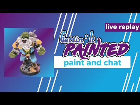 Marvel United Miniature Painting Live Stream and Chat