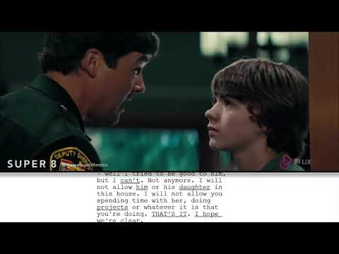 SUPER 8 (2011) Final Draft vs Final Take  | Kyle Chandler & Joel Courtney