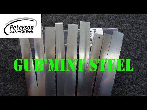 (1130) Review: Government Steel Pick Material from Peterson