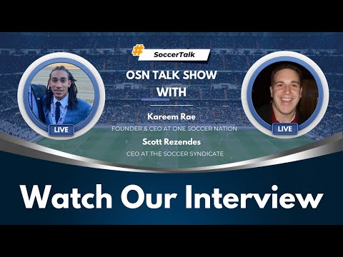 Scott Rezendes - CEO at The Soccer Syndicate - YouTube