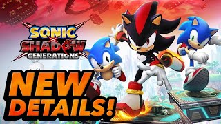 Sonic X Shadow Generations has an OPEN-WORLD HUB?! (+ More Details!)