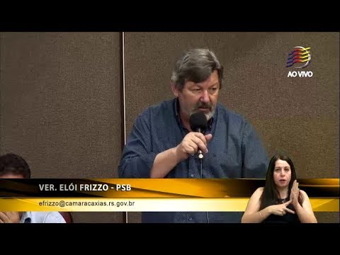 116ª Ordinária (14/11/17) - PL 41/17 - Ver. Elói Frizzo