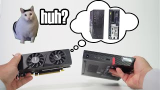 Lenovo M920Q+RTX 3050 LP, CPU power limit fixed, Some AAA game 1080p 100fps+