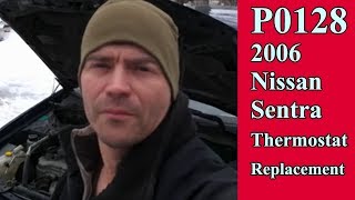 P0128 2006 Nissan Sentra How To Replace The Thermostat
