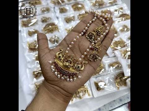 Elegant Premium Quality Gold Plated Necklace JH5083