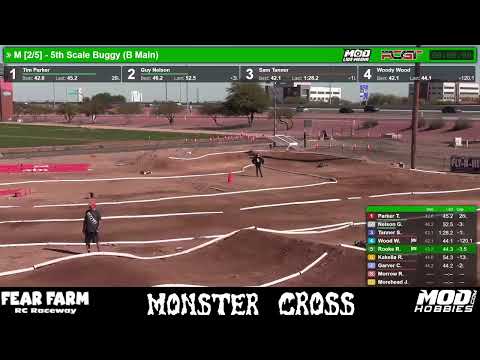 Mains Part 1 - 5th SCALE  FEAR FARM MONSTER CROSS 2023 - MOD LIVE MEDIA