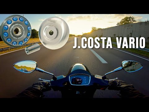 J.Costa Variomatic Test - Vespa Gts 300 hpe Supertech