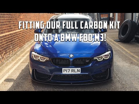 FITTING OUR CARBON KIT ONTO A BMW M3 F80