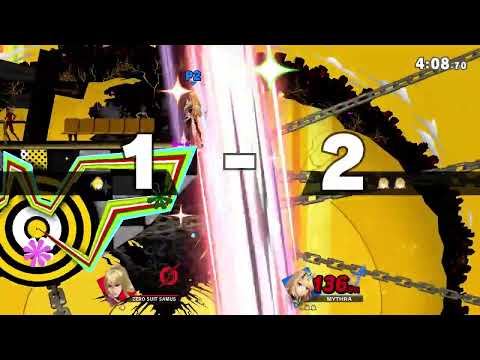 Super Smash Bros. Ultimate 1v1 Pyra / Mythra Vs Zero Suit Samus (2)