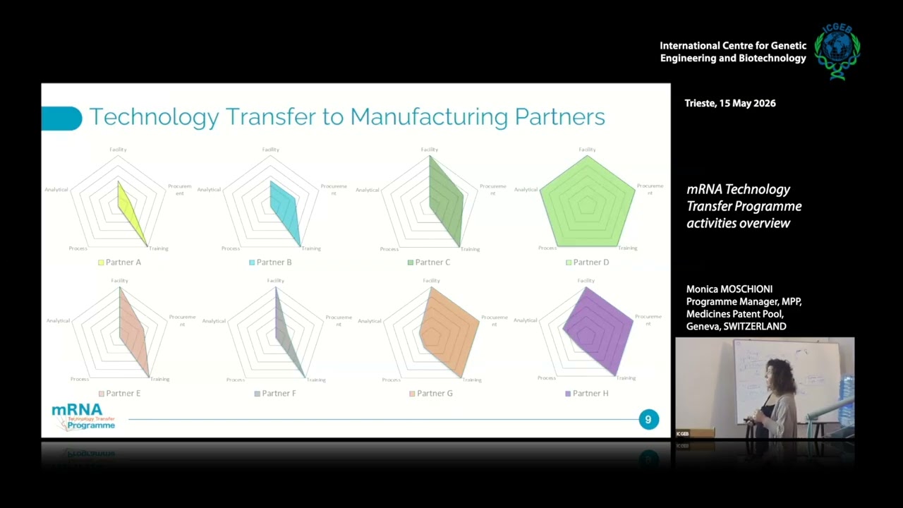 M. Moschioni - mRNA Technology Transfer Programme activities overview