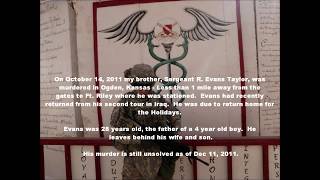 SGT. R. Evans Taylor - Murdered on U.S. Soil