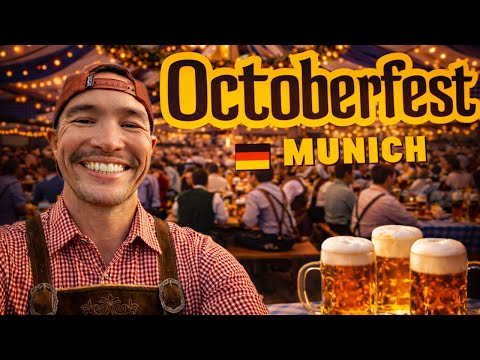 First Oktoberfest in Munich | Tents, Lederhosen & Bavarian Madness